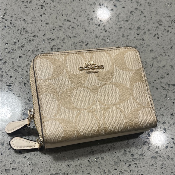 Coach Handbags - Coach Small Double Zip Around Wallet